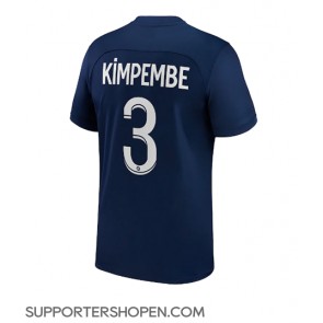 Paris Saint-Germain Presnel Kimpembe #3 Hemma Matchtröja 2022-23 Kortärmad